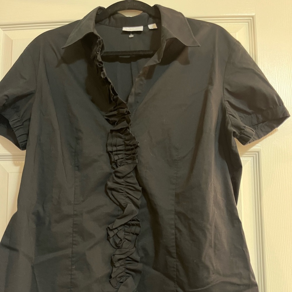 Black New York & Company blouse XL